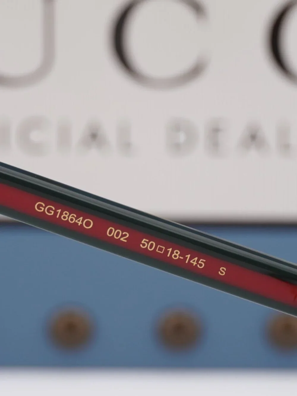 Gucci GG1864O 002 Square Eyeglasses 50mm - Havana